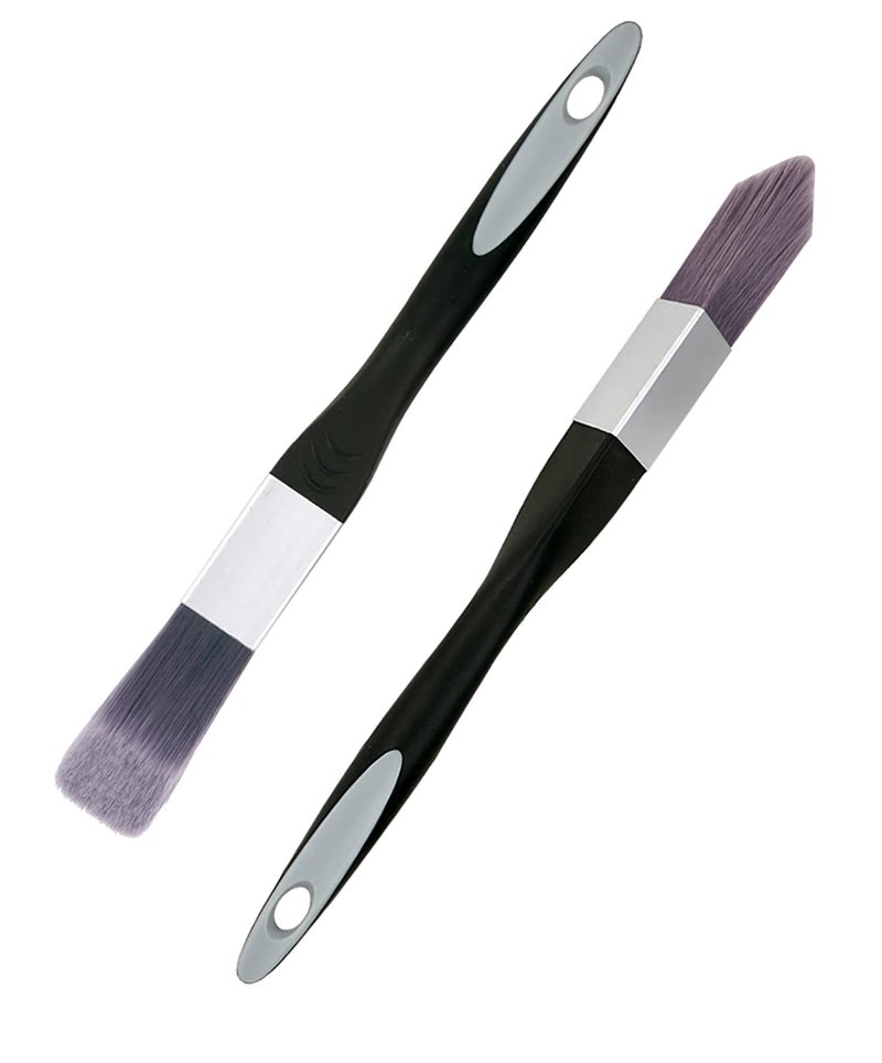ROLLINGDOG Trim Paint Brush, Edging Paint Brushes for Trim 2PC - Ideal for Precision Painting, Corner Painting, Leaving A Straight Edge. - Image 1